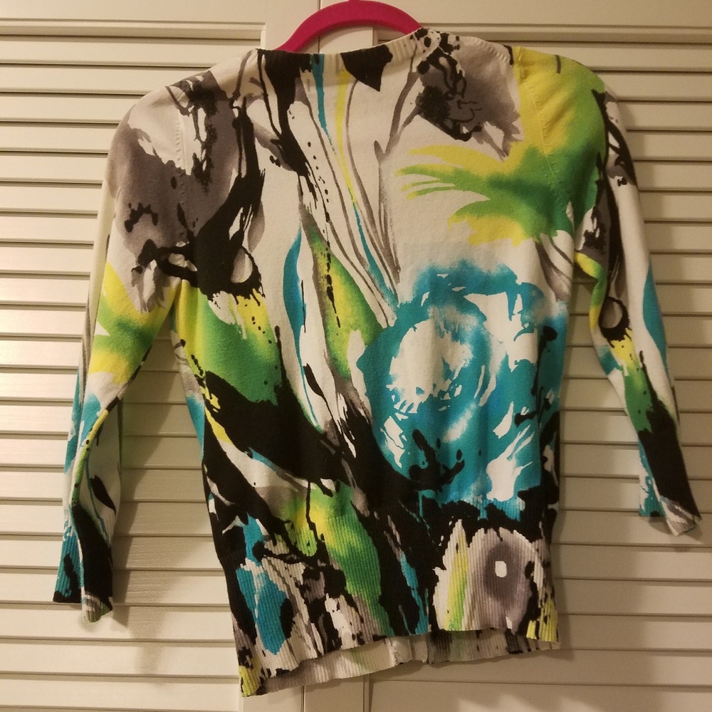Express Color Splash Cardigan - Picture 2 of 2